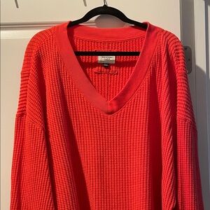 Red American Eagle pullover sweater